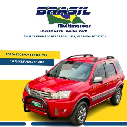 FORD ECOSPORT 1.6 FREESTYLE 8V FLEX 4P MANUAL