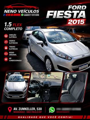 FORD FIESTA 1.5 SE HATCH 16V FLEX 4P MANUAL