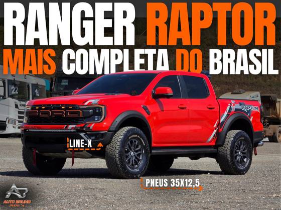 FORD RANGER 3.0 V6 TURBO GASOLINA RAPTOR 4X4 AUTOMÁTICO