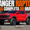FORD RANGER 3.0 V6 TURBO GASOLINA RAPTOR 4X4 AUTOMÁTICO FORD RANGER 3.0 V6 TURBO GASOLINA RAPTOR 4X4 AUTOMÁTICO