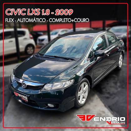 HONDA CIVIC 1.8 LXS 16V FLEX 4P AUTOMÁTICO