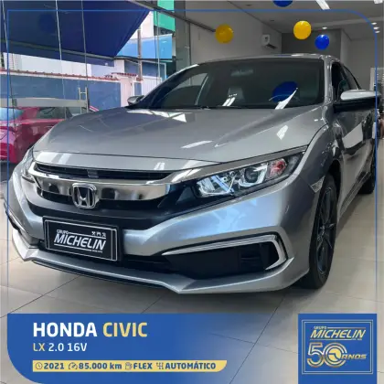 HONDA CIVIC 2.0 16V FLEXONE LX 4P CVT HONDA CIVIC 2.0 16V FLEXONE LX 4P CVT