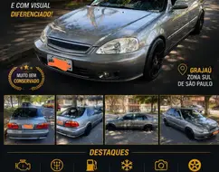 HONDA CIVIC 1.6 LX 16V GASOLINA 4P MANUAL HONDA CIVIC 1.6 LX 16V GASOLINA 4P MANUAL