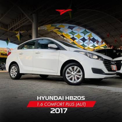 HYUNDAI HB20S 1.6 COMFORT PLUS 16V FLEX 4P AUTOMÁTICO