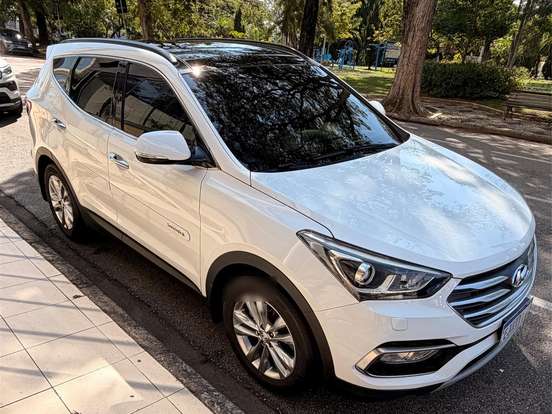 HYUNDAI-SANTA FÉ-3.3 MPFI 4X4 7 LUGARES V6 270CV GASOLINA 4P AUTOMÁTICO HYUNDAI-SANTA FÉ-2018