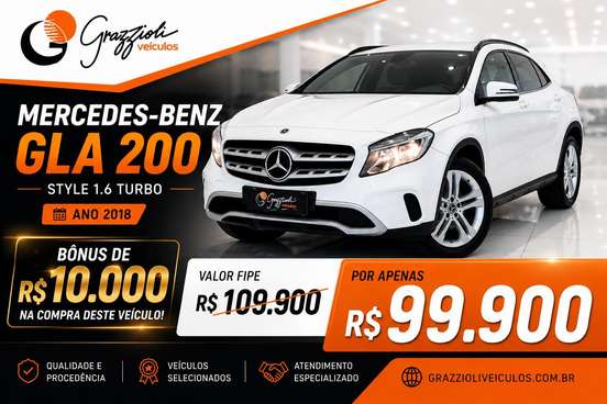 MERCEDES-BENZ-GLA 200-1.6 CGI FLEX STYLE 7G-DCT MERCEDES-BENZ-GLA 200-2018