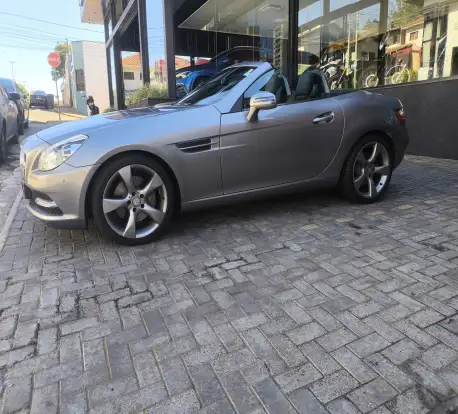 MERCEDES-BENZ-SLK 250-1.8 CGI 16V TURBO GASOLINA 2P AUTOMÁTICO MERCEDES-BENZ-SLK 250-2014