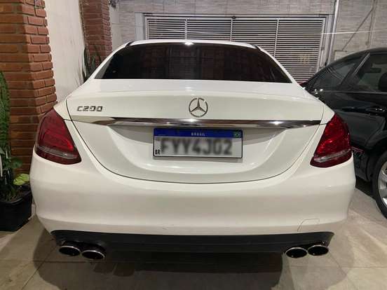 MERCEDES-BENZ-C 200-2.0 CGI AVANTGARDE 16V GASOLINA 4P AUTOMÁTICO MERCEDES-BENZ-C 200-2015