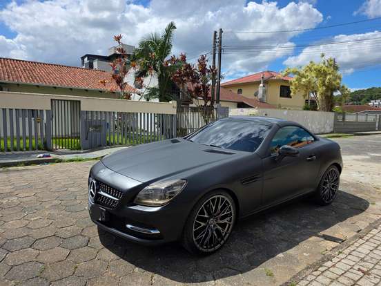 MERCEDES-BENZ-SLK 200-1.8 CGI GASOLINA 2P AUTOMÁTICO MERCEDES-BENZ-SLK 200-2012