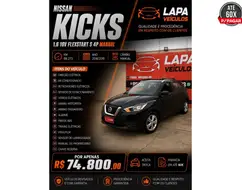 NISSAN KICKS 1.6 16V FLEXSTART S 4P MANUAL NISSAN KICKS 1.6 16V FLEXSTART S 4P MANUAL