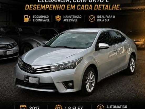 TOYOTA-COROLLA-1.8 GLI 16V FLEX 4P AUTOMÁTICO TOYOTA-COROLLA-2017