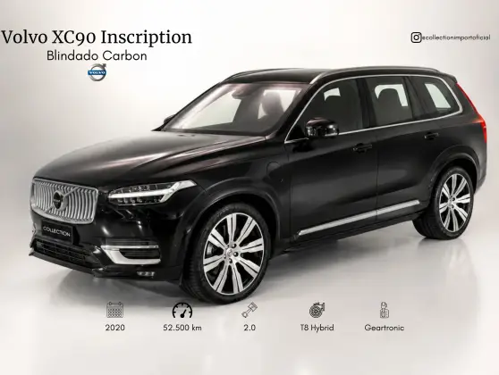 VOLVO XC90 2.0 T8 HYBRID INSCRIPTION AWD GEARTRONIC