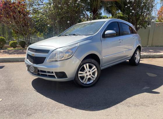 CHEVROLET AGILE 1.4 MPFI LT 8V FLEX 4P MANUAL