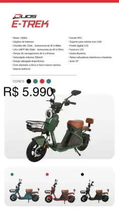 DUOS E-TREK 1000W DUOS E-TREK 1000W