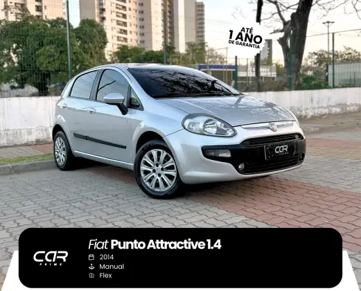 FIAT PUNTO 1.4 ATTRACTIVE 8V FLEX 4P MANUAL
