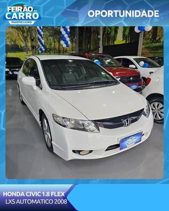 HONDA CIVIC 1.8 EXS 16V FLEX 4P AUTOMÁTICO