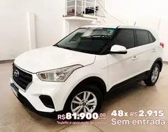 HYUNDAI CRETA 1.6 16V FLEX ATTITUDE AUTOMÁTICO HYUNDAI CRETA 1.6 16V FLEX ATTITUDE AUTOMÁTICO
