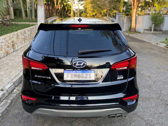 HYUNDAI-SANTA FÉ-3.3 MPFI 4X4 7 LUGARES V6 270CV GASOLINA 4P AUTOMÁTICO HYUNDAI-SANTA FÉ-2017