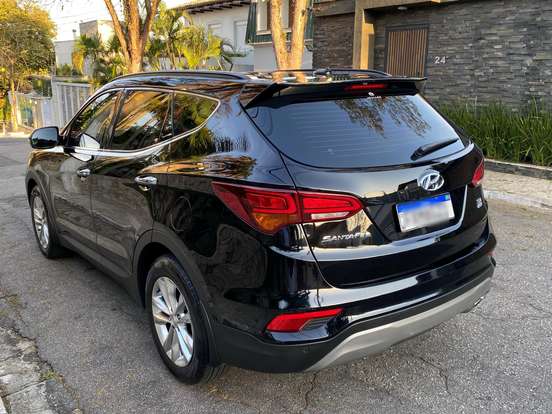 HYUNDAI-SANTA FÉ-3.3 MPFI 4X4 7 LUGARES V6 270CV GASOLINA 4P AUTOMÁTICO HYUNDAI-SANTA FÉ-2017