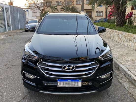 HYUNDAI-SANTA FÉ-3.3 MPFI 4X4 7 LUGARES V6 270CV GASOLINA 4P AUTOMÁTICO HYUNDAI-SANTA FÉ-2017