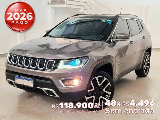 JEEP COMPASS 2.0 16V DIESEL LIMITED 4X4 AUTOMÁTICO