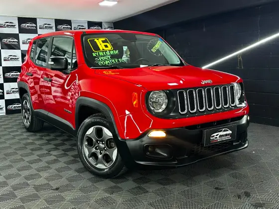 JEEP RENEGADE 1.8 16V FLEX SPORT 4P AUTOMÁTICO