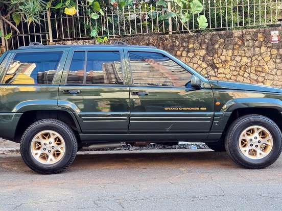 JEEP-GRAND CHEROKEE-5.2 LIMITED 4X4 V8 16V GASOLINA 4P AUTOMÁTICO JEEP-GRAND CHEROKEE-1998