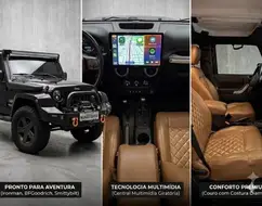 JEEP WRANGLER 3.8 UNLIMITED SAHARA 4X4 V6 12V GASOLINA 4P AUTOMÁTICO JEEP WRANGLER 3.8 UNLIMITED SAHARA 4X4 V6 12V GASOLINA 4P AUTOMÁTICO