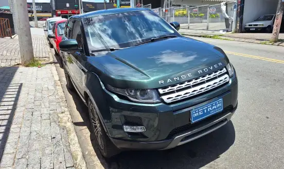 LAND ROVER-RANGE ROVER EVOQUE-2.0 PRESTIGE 4WD 16V GASOLINA 4P AUTOMÁTICO LAND ROVER-RANGE ROVER EVOQUE-2012