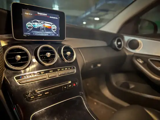 MERCEDES-BENZ-C 180-1.6 CGI ESTATE AVANTGARDE 16V TURBO GASOLINA 4P AUTOMÁTICO MERCEDES-BENZ-C 180-2015