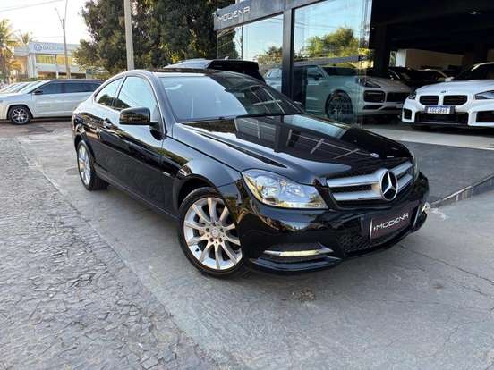 MERCEDES-BENZ-C 180-1.8 CGI COUPÉ TURBO 16V GASOLINA 2P AUTOMÁTICO MERCEDES-BENZ-C 180-2012