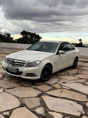 MERCEDES-BENZ-C 180-1.8 CGI CLASSIC 16V TURBO GASOLINA 4P AUTOMÁTICO MERCEDES-BENZ-C 180-2012