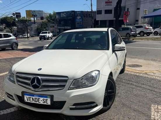 MERCEDES-BENZ-C 180-1.8 CGI CLASSIC 16V TURBO GASOLINA 4P AUTOMÁTICO MERCEDES-BENZ-C 180-2012