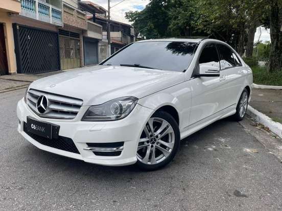 MERCEDES-BENZ-C 200-1.8 CGI AVANTGARDE 16V GASOLINA 4P AUTOMÁTICO MERCEDES-BENZ-C 200-2013