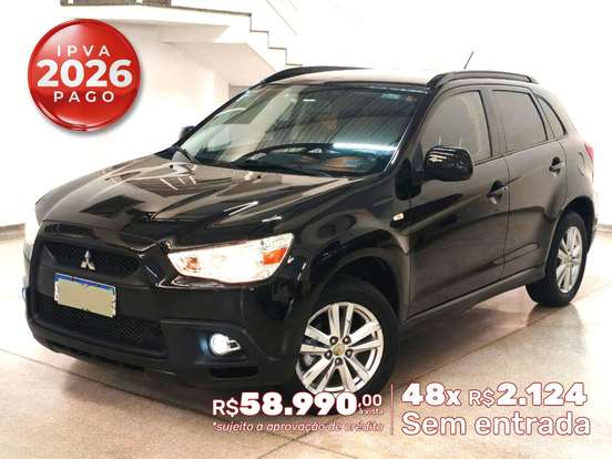 MITSUBISHI-ASX-2.0 4X2 16V GASOLINA 4P AUTOMÁTICO MITSUBISHI-ASX-2011