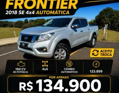 NISSAN FRONTIER 2.3 16V TURBO DIESEL SE CD 4X4 AUTOMÁTICO NISSAN FRONTIER 2.3 16V TURBO DIESEL SE CD 4X4 AUTOMÁTICO