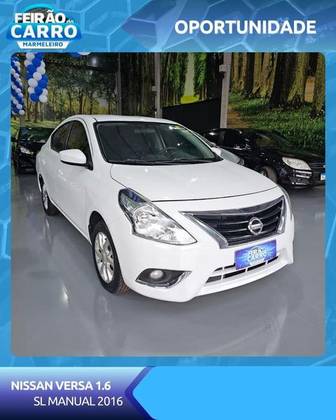NISSAN VERSA 1.6 16V FLEX SL 4P MANUAL