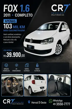 VOLKSWAGEN FOX 1.6 MI 8V FLEX 4P MANUAL