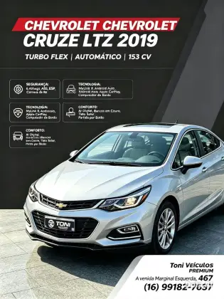 CHEVROLET CRUZE 1.4 TURBO SPORT6 LTZ 16V FLEX 4P AUTOMÁTICO