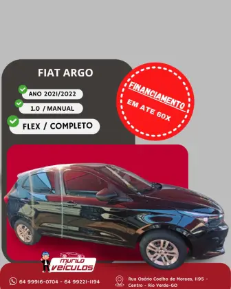 FIAT ARGO 1.0 FIREFLY FLEX MANUAL