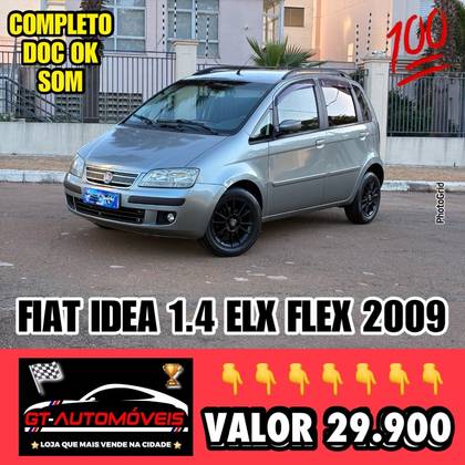FIAT IDEA 1.4 MPI ELX 8V FLEX 4P MANUAL