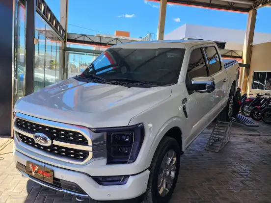 FORD-F-150-5.0 V8 GASOLINA CD PLATINUM FX4 AUTOMÁTICO FORD-F-150-2023