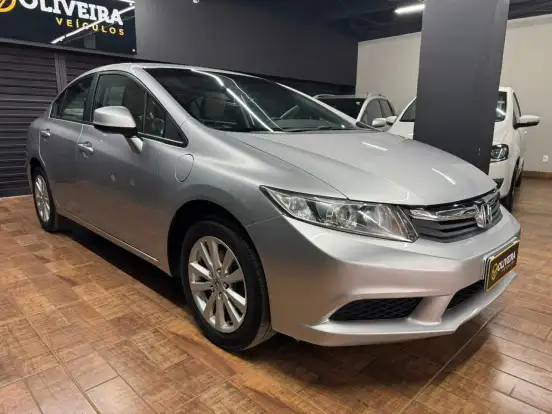 HONDA-CIVIC-1.8 LXS 16V FLEX 4P AUTOMÁTICO HONDA-CIVIC-2014