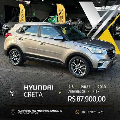 HYUNDAI-CRETA-1.6 16V FLEX 1 MILLION AUTOMÁTICO HYUNDAI-CRETA-2018