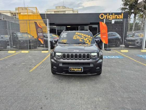 JEEP RENEGADE 1.3 T270 TURBO FLEX LONGITUDE AT6