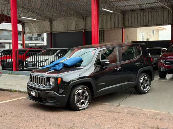 JEEP-RENEGADE-1.8 16V FLEX 4P AUTOMÁTICO JEEP-RENEGADE-2018
