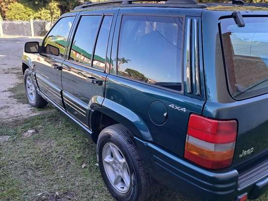 JEEP-GRAND CHEROKEE-5.9 LIMITED LX 4X4 V8 16V GASOLINA 4P AUTOMÁTICO JEEP-GRAND CHEROKEE-1998