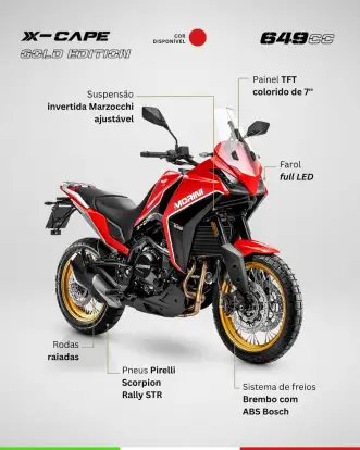MOTO MORINI-X-CAPE GOLD EDITION-2026