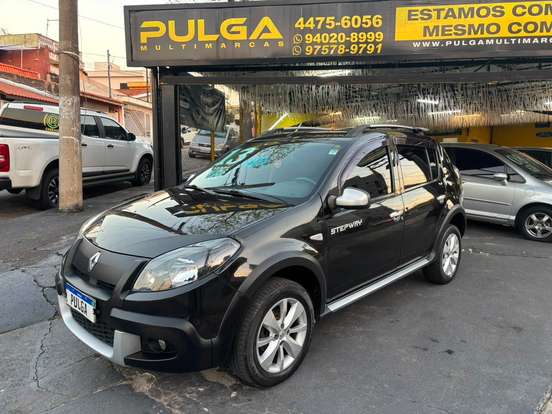 RENAULT-SANDERO-1.6 STEPWAY 16V FLEX 4P AUTOMÁTICO RENAULT-SANDERO-2012