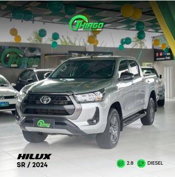 TOYOTA HILUX 2.8 D-4D TURBO DIESEL CD SR 4X4 AUTOMÁTICO